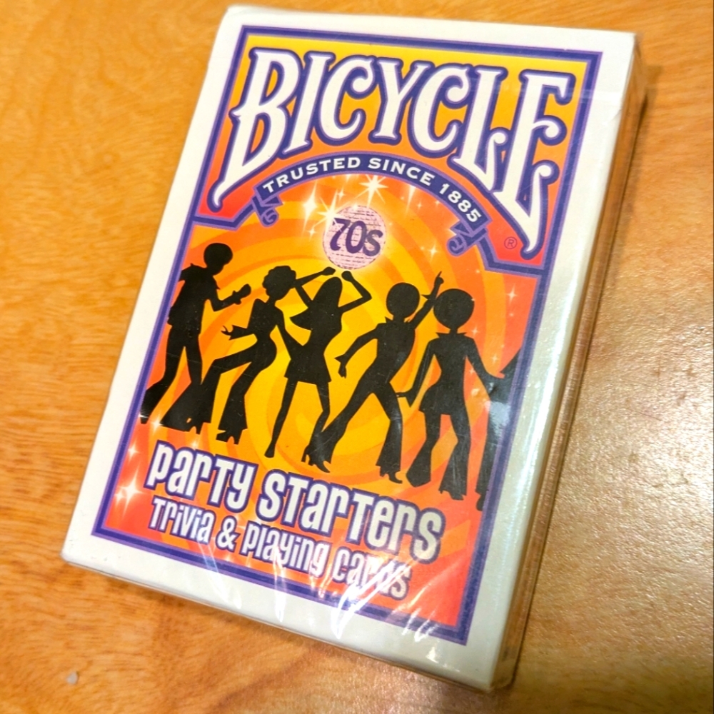 BICYCLE NEW  70s DECK